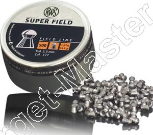 RWS Super Field 5.51mm Airgun Pellets tin of 500